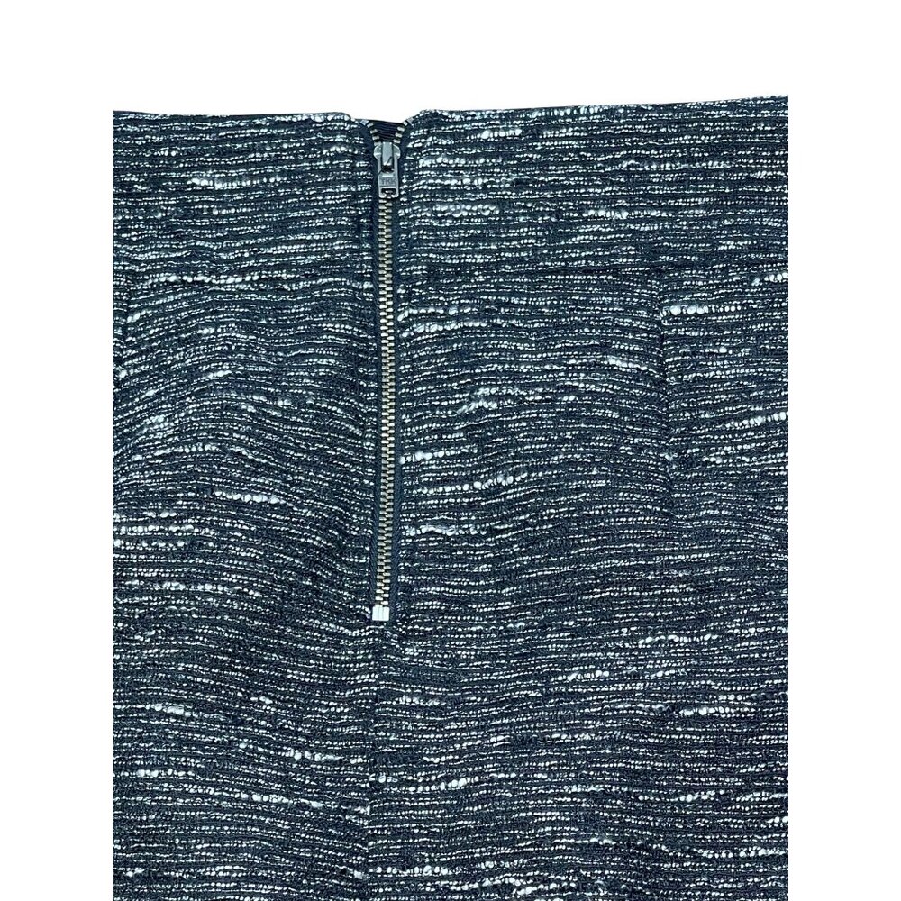 Loft Metallic Tweed Mini Skirt Women's with 2 Pocket Size 12 P - Picture 8 of 14